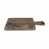 Elite Global, Rectangular Serving Board, Fo Bwa, Melamine w/Faux Driftwood, 12" x 7" x 1/2"