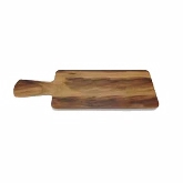 Elite Global, Rectangular Serving Board, Fo Bwa, Melamine w/Faux Hickory, 12" x 7" x 1/2"