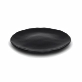 Elite Global, Coupe Plate, The Edge, Black, Melamine, 12" x 1"