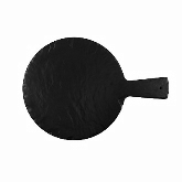 Elite Global, Round Serving Board, 12" dia., Black, Faux Slate, Fo Bwa