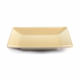 Elite Global, Plate, Symmetry, Banana Crepe, Melamine, 13 1/2" x 1 3/4"
