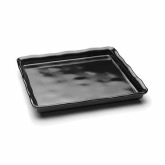 Elite Global, Tray, The Edge, Rectangular, Organic Edge, Black, Melamine, 14" x 13"