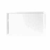 Elite Global, Rectangular Serving Platter, 21" x 13", White, Vogue, Melamine