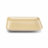 Elite Global, Platter, The Modernist, Banana Crepe, Melamine, 13 1/4" x 1 1/2"
