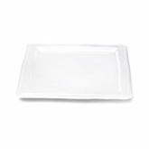 Elite Global, Plate, Venetian, White, Melamine, Square, 13" x 3/4"