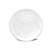 Elite Global, Platter, Pura Vita, White, Ribbed, 14" x 1" H