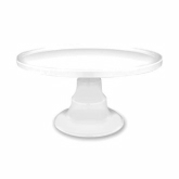 Elite Global, Plate Stand, Ona Pedestal, Display White, Melamine, 14 1/2" dia. x 7 1/2" H