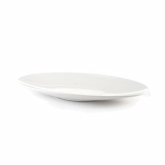 Elite Global, Platter, Moderne, White, Melamine, Oblong, 1 1/4 qt