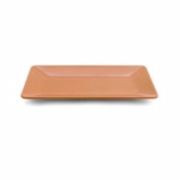 Elite Global, Platter, Symmetry, Sunburn Terra Cotta, Melamine, 16" x 8" x 1 5/8"