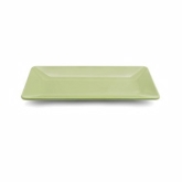 Elite Global, Platter, Symmetry, Weeping Willow Green, Melamine, 16" x 8" x 1 5/8"