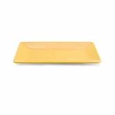Elite Global, Platter, Symmetry, Yellow, Melamine, 16" x 8" x 1 5/8"