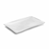 Elite Global, Tray, Sunburst, Rectangular, Textured, Display White, Melamine, 17" x 11"