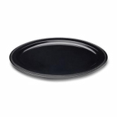 Elite Global, Platter, Venetian, Black, Melamine, 16" x 13" x 1"