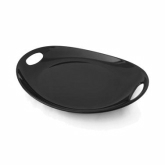 Elite Global, Platter, Bilbao, Black, Melamine, Oval, 1 1/2 qt