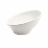 Elite Global, Angled Bowl, Luna, White, 18 oz