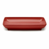 Elite Global, Platter, Pappasan, Cranberry, Melamine, 14 1/2" x 8 1/2" x 2 3/4"