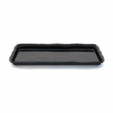 Elite Global, Tray, The Edge, Rectangular, Organic Edged, Black, Melamine, 26" x 9"