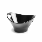 Elite Global, Oval Bowl, Bilbao, Black, Melamine, 1 3/4 qt