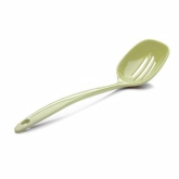Elite Global, Spoon, Foundations, Slotted, Weeping Willow Green, Melamine, 12"