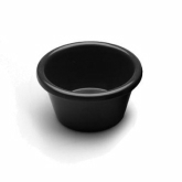 Elite Global, Ramekin, Must Haves, Black, Melamine, Smooth, 3 oz