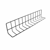 Elite Global, Divider, Black, Wire, Vinyl Coated, 30" x 4" x 6"