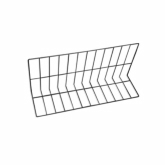 Elite Global, Divider, Black, Wire, Vinyl Coated, 28" x 8" x 12"