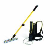 Rubbermaid, Rubbermaid, Flow Finishing System, 56 L, 1 1/2 gallon Capacity, Flat Mop Finishing Kit