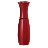 Fletchers Mill, Salt Mill, 8" Border Grill, Wood, Cinnabar