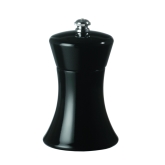 Fletchers Mill, Salt Mill, 4" Sierra, Wood, Black