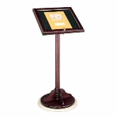 Forbes Ind., Menu Stand, Hardwood, 45"