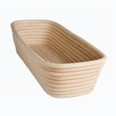 Frieling, Bread Dough Rising Basket, 12" x 5 1/2", Rectangular, Yields 2 lb Loaf