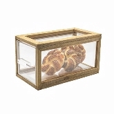 FOH, Bread Drawer, 6 1/2" x 6 1/2" x 13", Acrylic, Rustic Wood