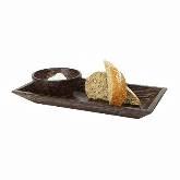 FOH Plate, Rectangle, Palm Wood