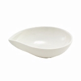 FOH, Bowl, 5 oz, 4 1/4", Teardrop, Porcelain, White, Euro