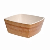 FOH, Mod Bowl, Sq, Biodegradable, Natural Bamboo, 5 oz, 3 1/4" x 3 1/4" x 1 3/4", Platewise