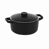 FOH, Round Ovenware Dish, Kiln, Black, 16 oz