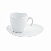 FOH Cup & Saucer, 8 oz Stackable, Ellipse