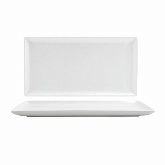 FOH, Rectangular Plate, 13" x 7", Mod, Porcelain, White