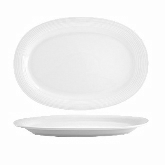 FOH Plate, 14" dia., Oval, Spiral