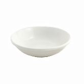 FOH, Dish, 1 oz, 3" dia., Porcelain, White, Euro
