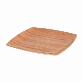 FOH Mod Plate, Square, Platewise/Kidwise, Biodegradable, Natural Bamboo, 8" x 8"
