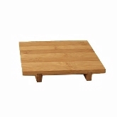 FOH, Bali Tray, 6", Square, Footed, Bamboo