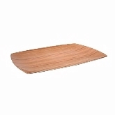 FOH Mod Plate, Rectangle, Platewise, Biodegradable, Natural Bamboo,16" x 12"