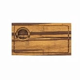 FOH, Rectangular Wood Board, 13" x 7", Bamboo, Rustic Chic