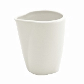 FOH, Mod Creamer, 6 oz, Unhandled, Porcelain, White, Euro