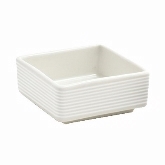 FOH, Spiral Dish, 3 oz, 2 3/4", Square, Porcelain, White, Euro