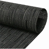 FOH Placemat, 16", Tweed, Black, Metroweave