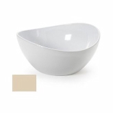 G.E.T., Bowl, 4 qt, 11" dia., Manila, Osslo, Melamine