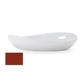 G.E.T., Oval Bowl, 2 qt, 15" x 8", Chili, Osslo, Melamine