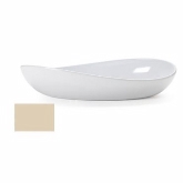 G.E.T., Oval Bowl, 2 qt, 15" x 8", Manila, Osslo, Melamine